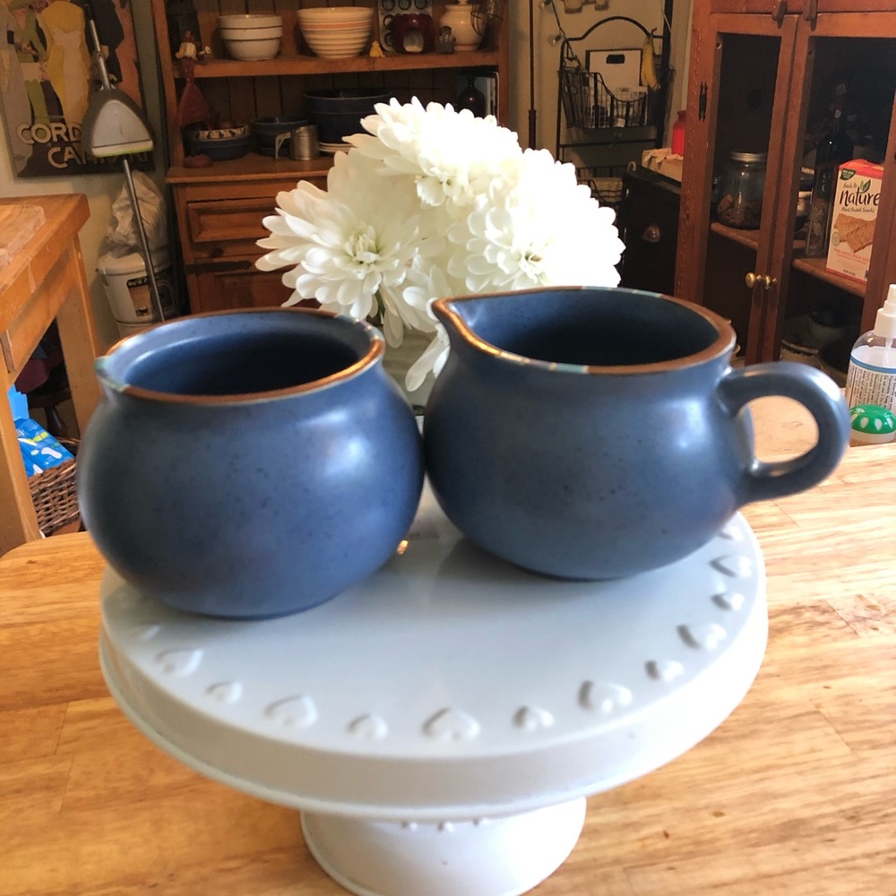 Dansk bowl & creamer